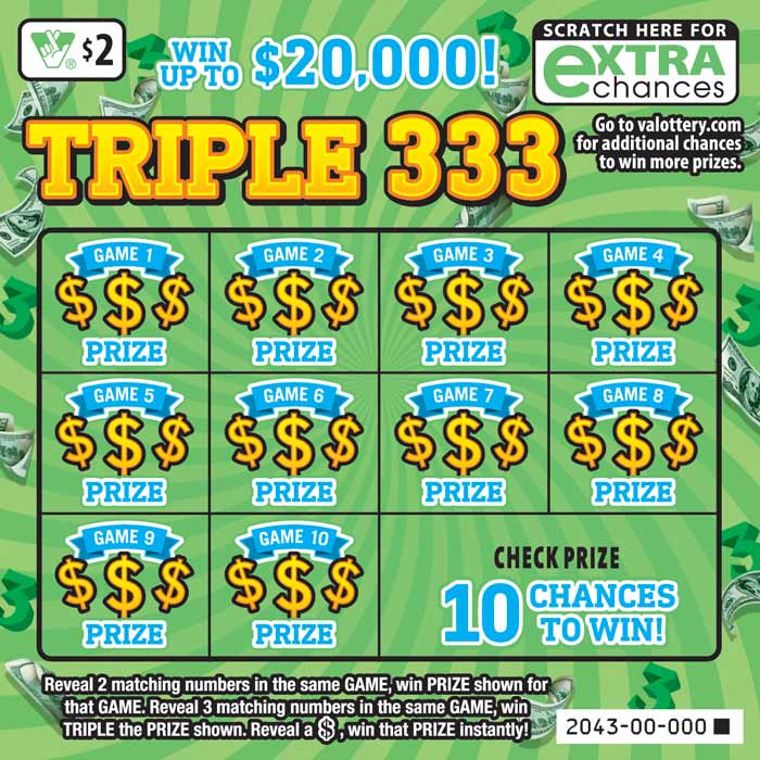 Letter Codes On Scratch Off Tickets Virginia