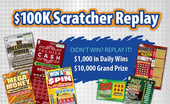 $100K Scratcher Replay promo image