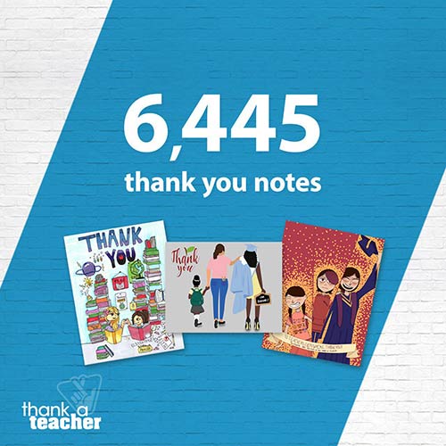 6445 thank you notes