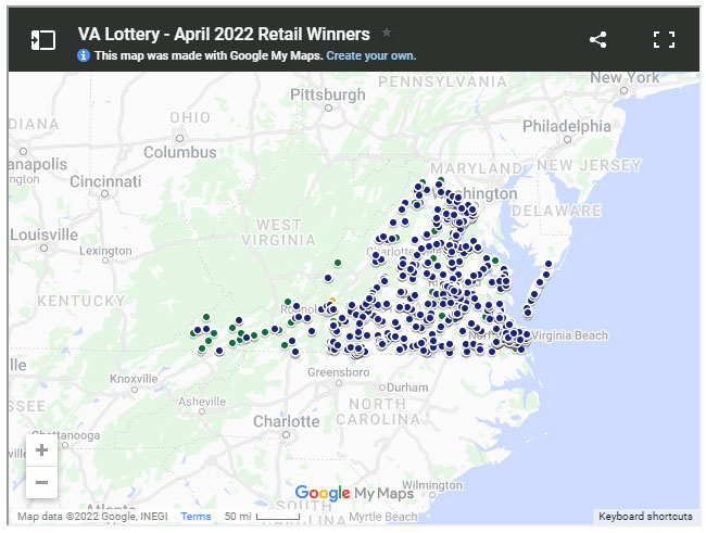 April 2022 retail map