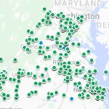 February 2022 winners map
