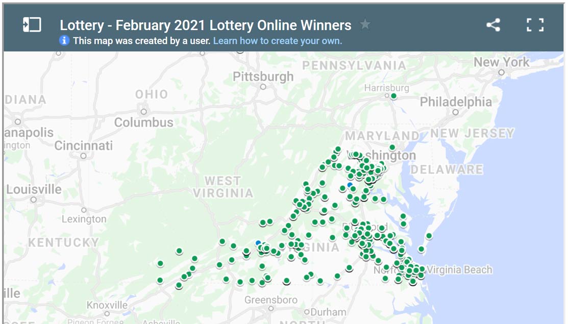 february 21 winner map online