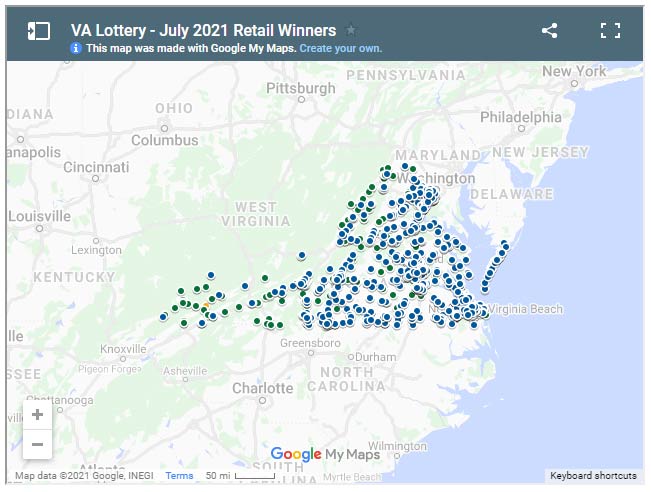 july 2021 retail winners map