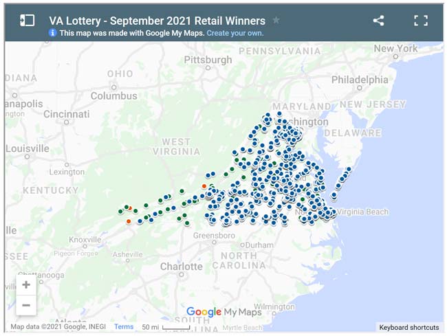 september 2021 retail winners map