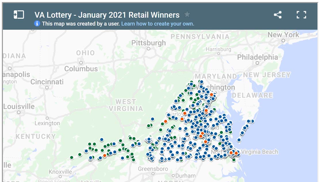 january 2021 retail winner map
