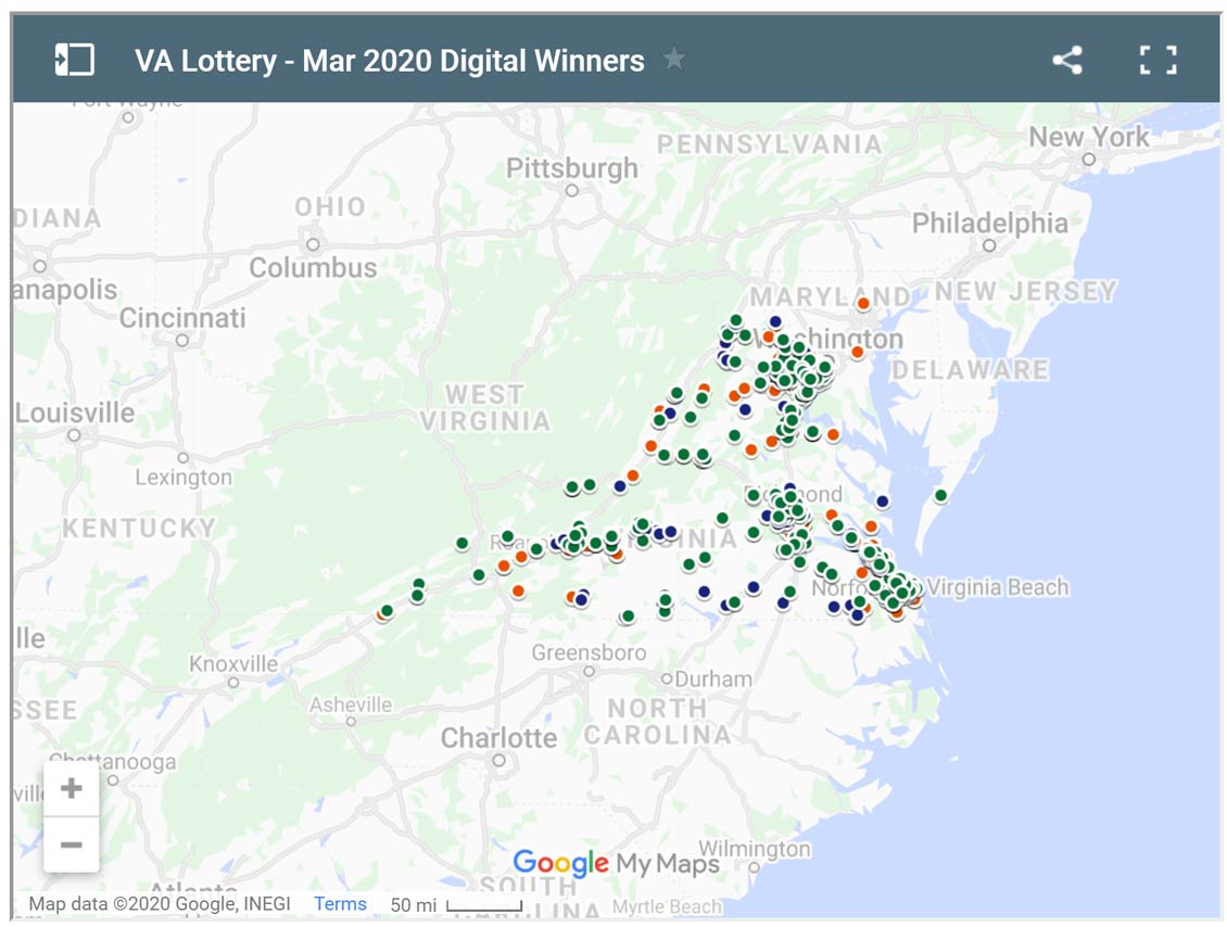 march digital winners map