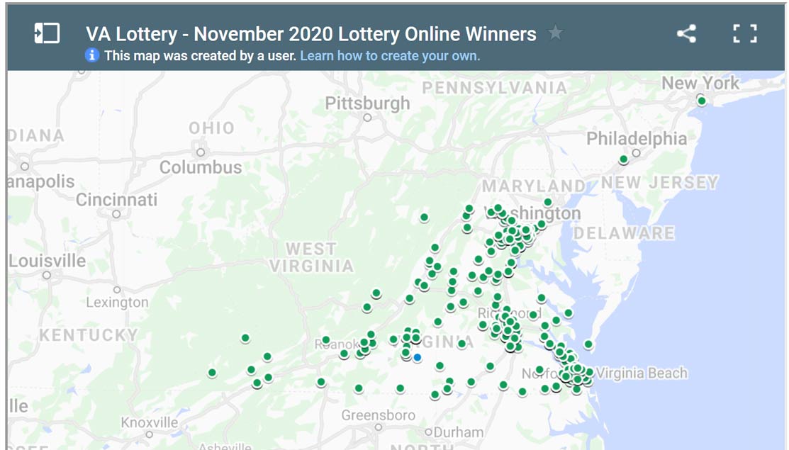 november online winners map