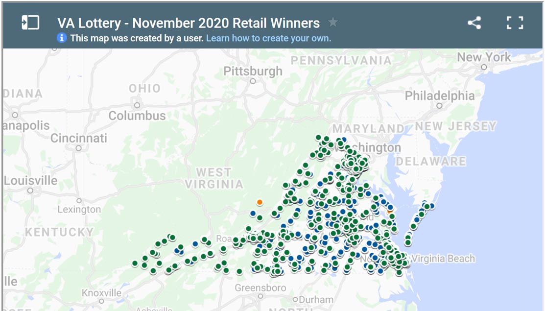 november retail winners map