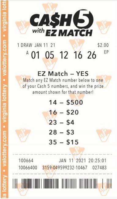 Cash 5 Changes Va Lottery Blog