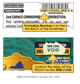 commonwealth scratcher ticket example