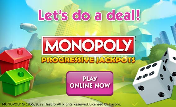 monopoly progressive jackpot