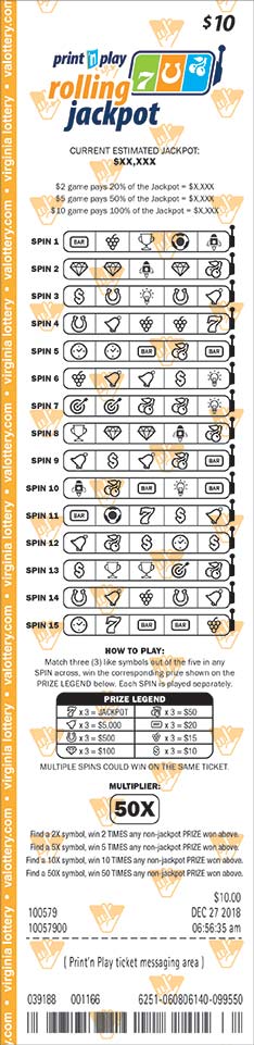 ticket example