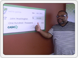 Cash 5 winner